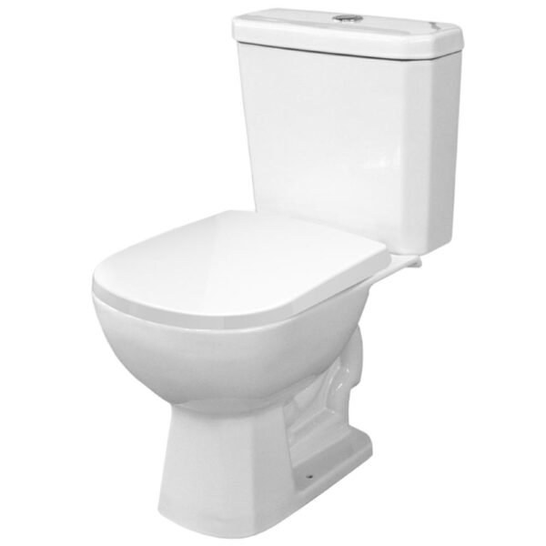 KIT BACIA C/CAIXA ACOP C/ACESS SQUARE BRANCO LORENZETTI