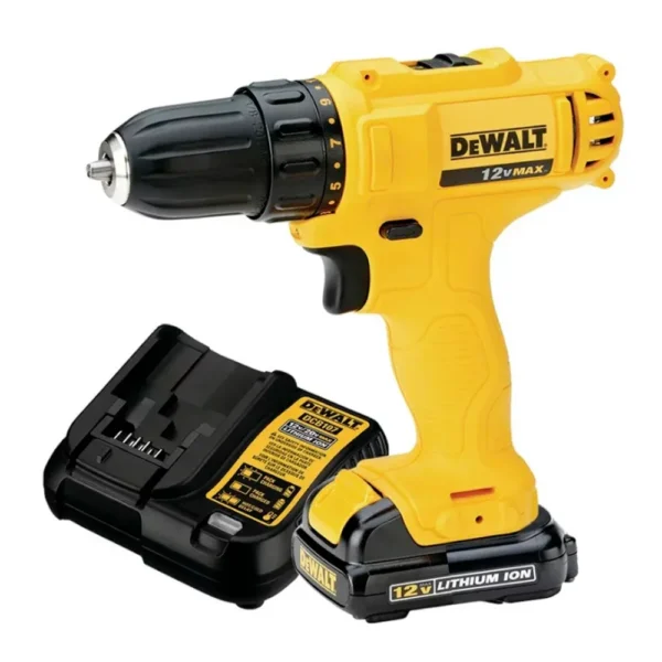 PARAFUSADEIRA/FURADEIRA 3/8 12V MAX ION LITION DEWALT