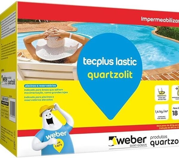 IMPERMEABILIZANTE TECPLUS LASTIC 18KG QUARTZOLIT