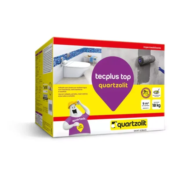 IMPERMEABILIZANTE TECPLUS TOP 18 KG QUARTZOLIT